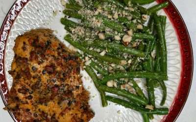 Gremolata de judías verdes